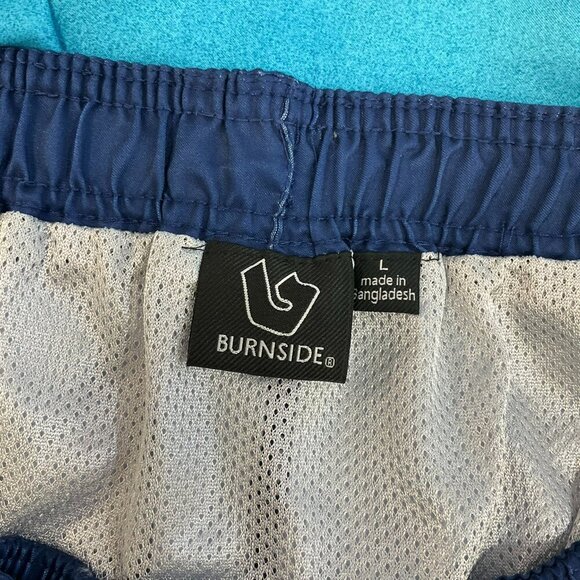 BURNSIDE Men's Size L Board Shorts Bathing Suit. NWT - Picture 8 of 10